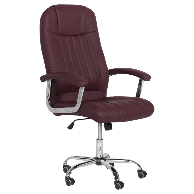 Президентски офис стол Carmen 6181 - бордо