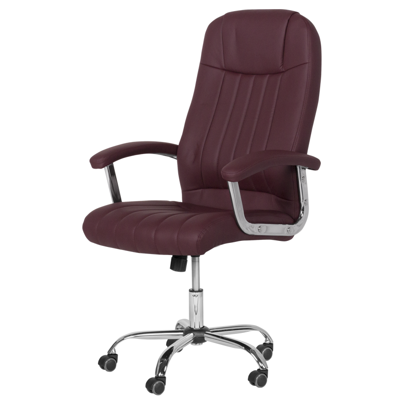 Президентски офис стол Carmen 6181 - бордо