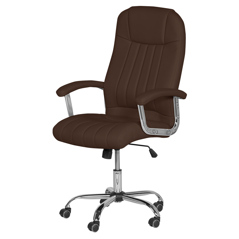 Президентски офис стол Carmen 6181 - кафяв