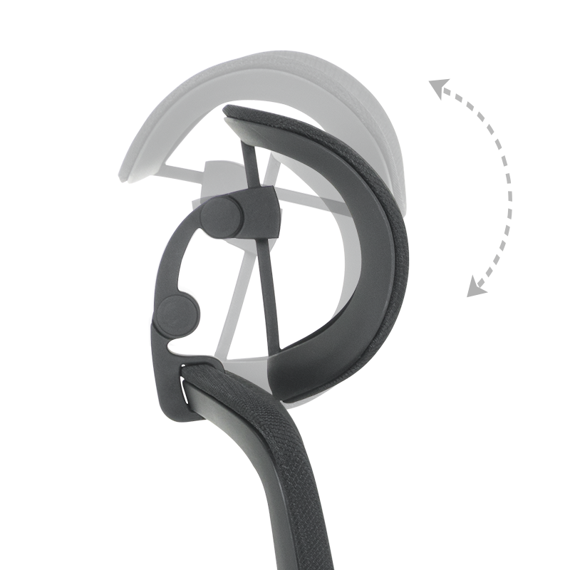 Ергономичен стол Carmen 7901 - черен