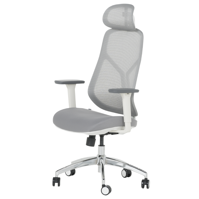 Ергономичен стол Carmen 7901 W - сив