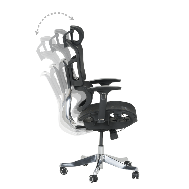 Ергономичен стол Carmen 7902 - черен