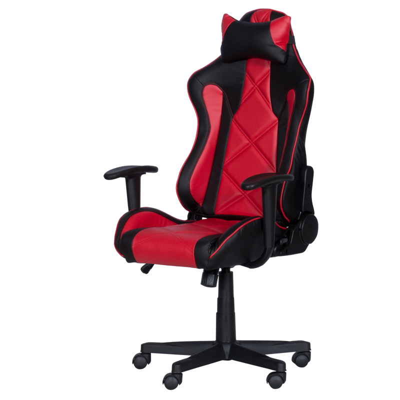 Геймърски стол Carmen 6196 - черен-червен