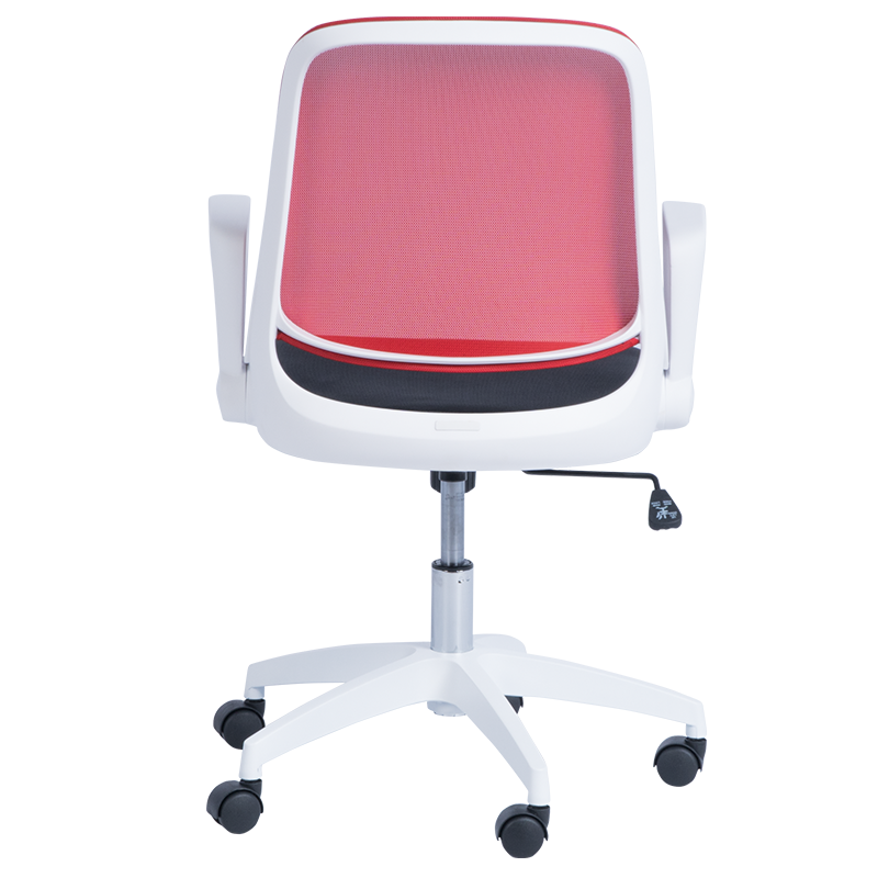 Работен стол Carmen 7033 - червено - черен