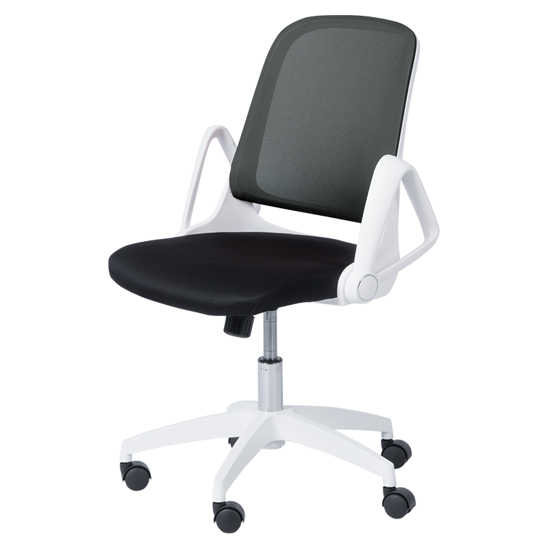 Работен стол Carmen 7033 - сиво - черен