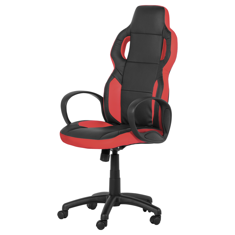 Геймърски стол Carmen 7510 - черно-червен