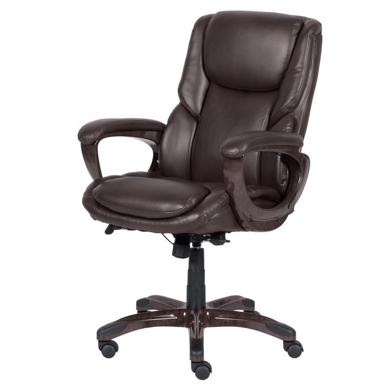 Президентски офис стол Carmen 5025 - тъмнокафяв