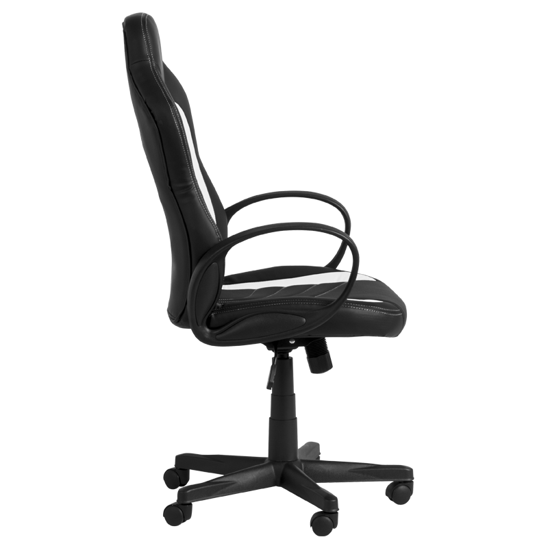 Геймърски стол Carmen 7525 - черно-бял