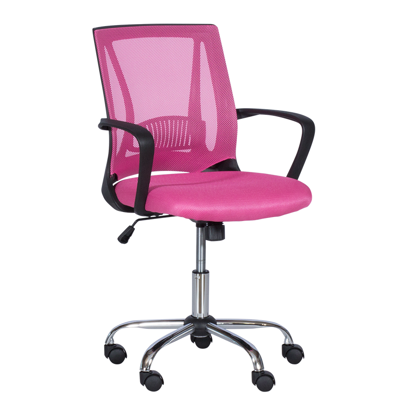 Работен офис стол Carmen 7040 - розов