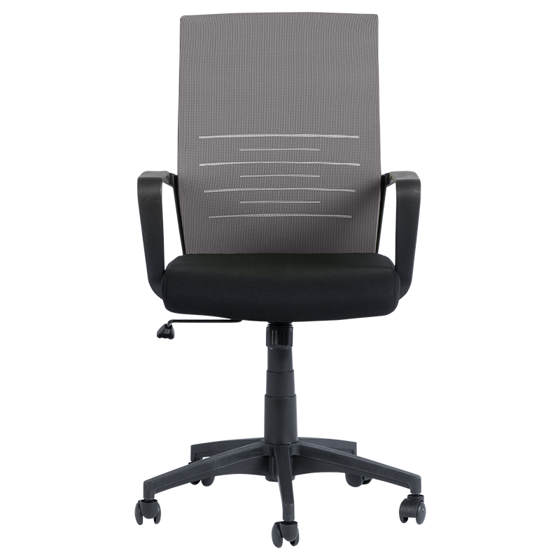 Работен офис стол Carmen 7041 - черен - сив