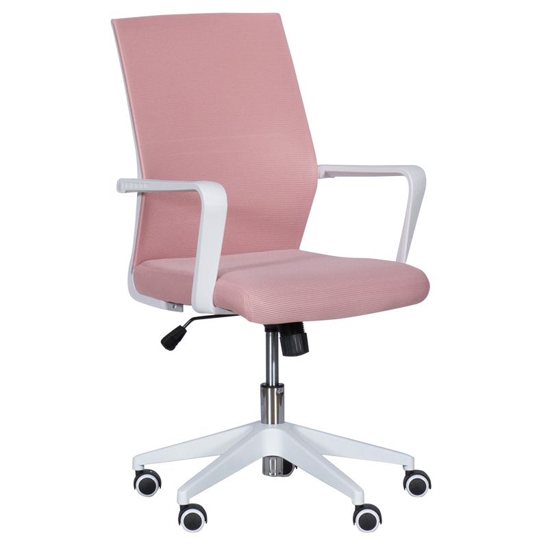 Работен офис стол Carmen 7044 - розов