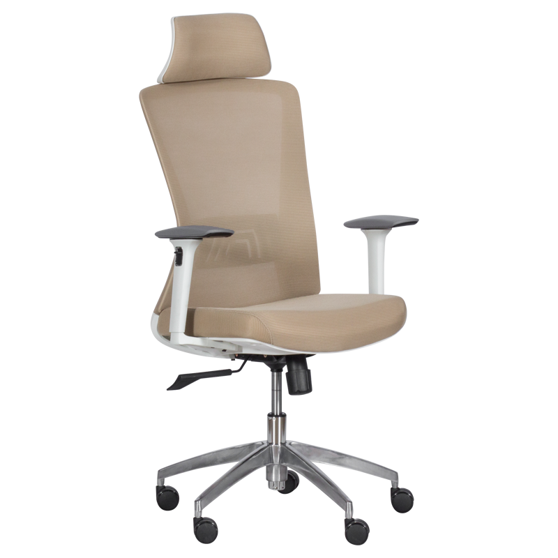 Ергономичен стол Carmen 7542 W - бежов