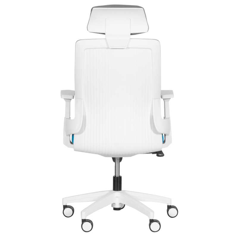 Президентски офис стол Carmen 7546 - син-сив