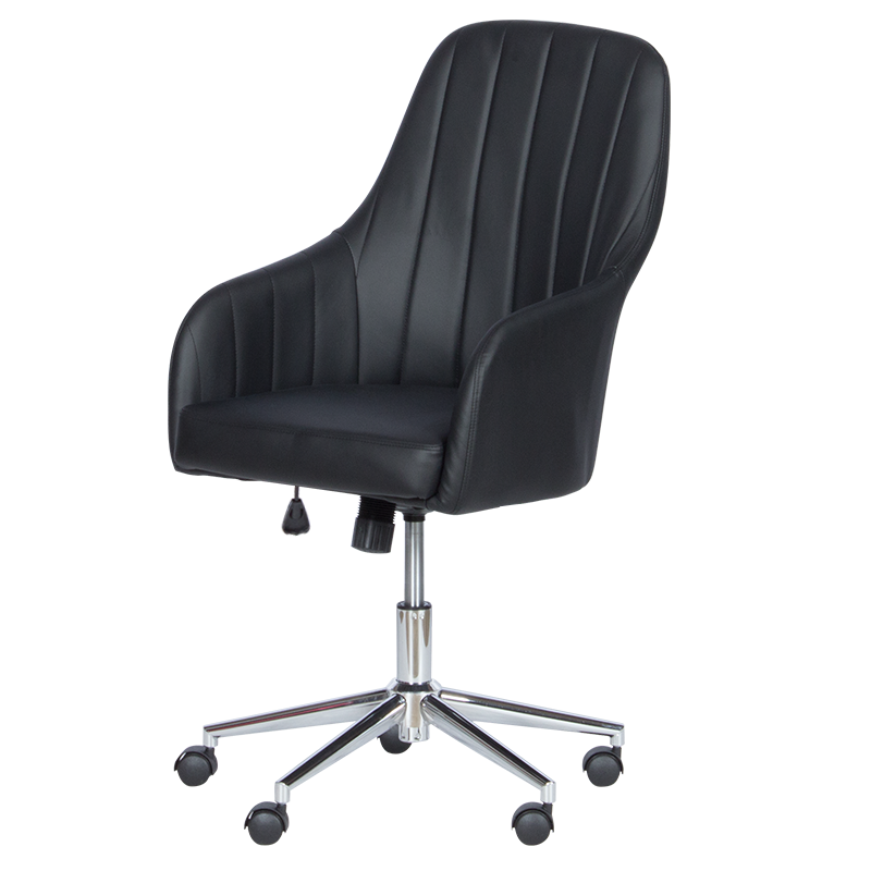 Офис кресло Carmen 2016 еко кожа - черен