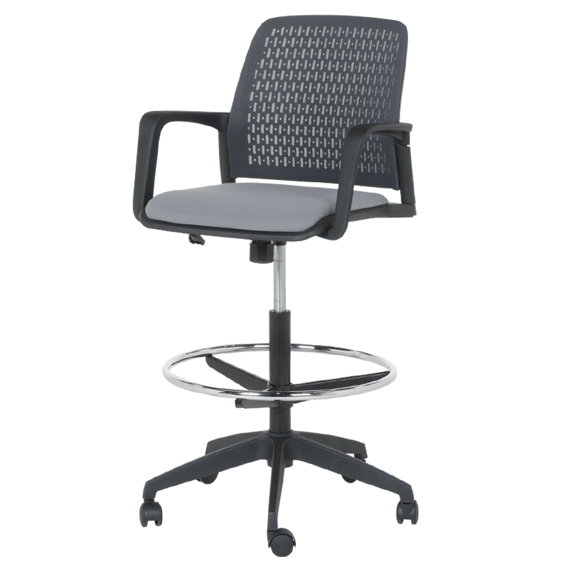 Работен офис стол Carmen 7556 - сив