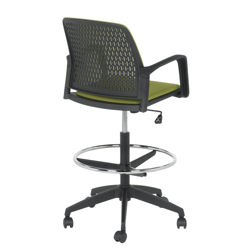 Работен офис стол Carmen 7556 - зелен