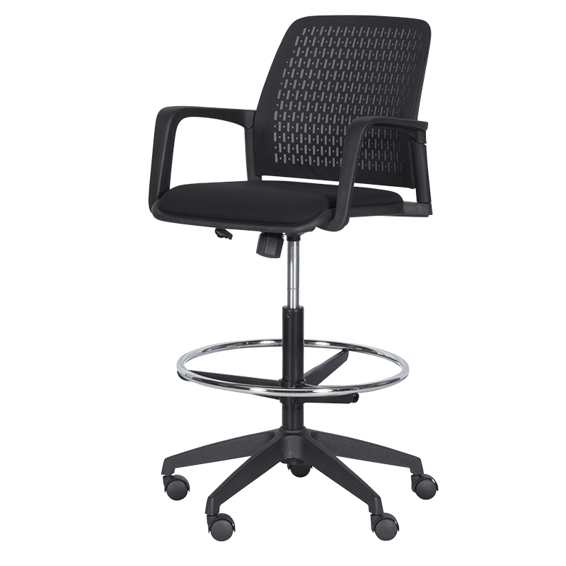 Работен офис стол Carmen 7556 - черен