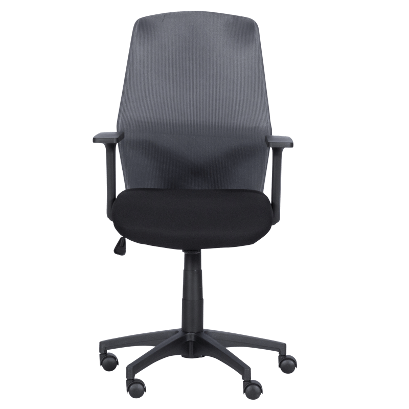 Работен офис стол Carmen 7047 - сив - черен