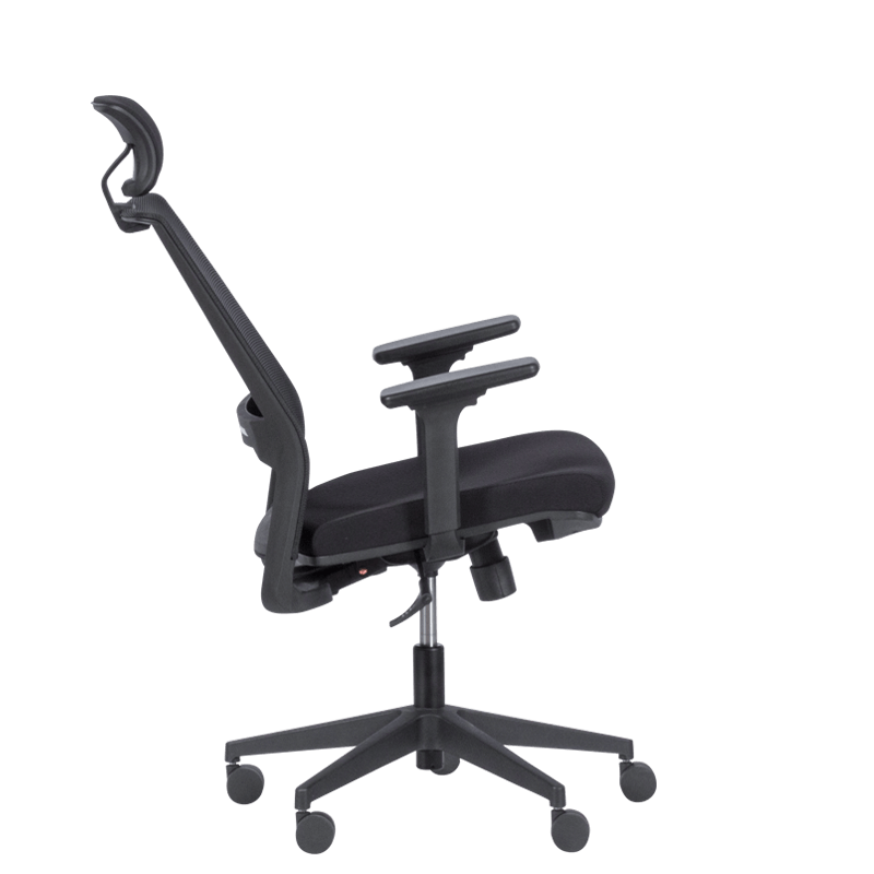 Президентски офис стол Carmen 7566 - черен