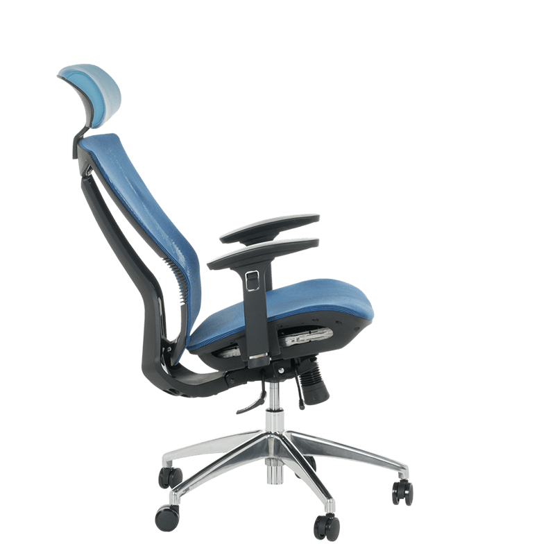 Ергономичен стол Carmen 7577 - син