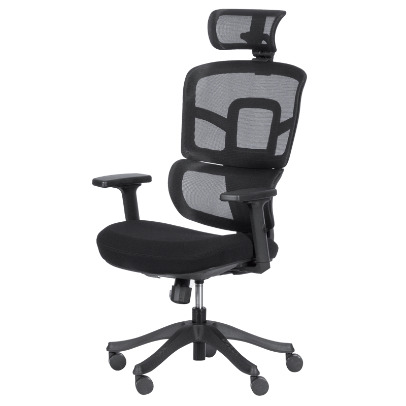 Ергономичен стол Carmen 7582 - черен