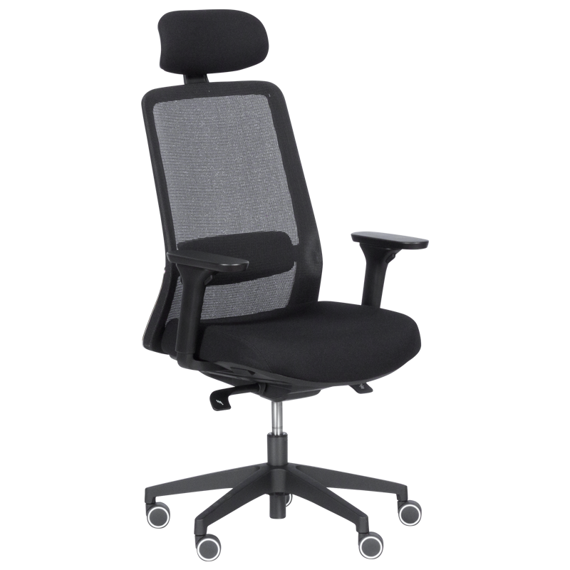 Ергономичен стол Carmen 7584 - черен