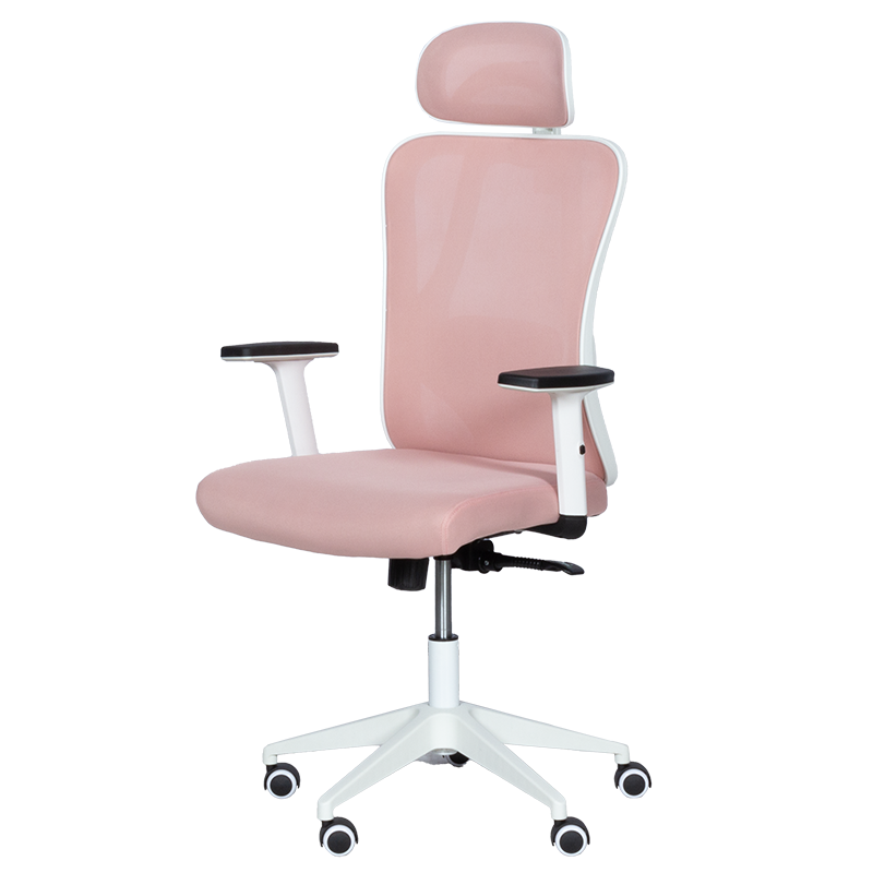 Ергономичен стол Carmen 7588 - розов