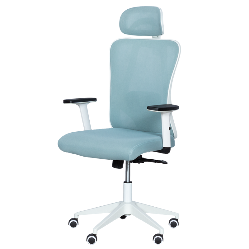 Ергономичен стол Carmen 7588 - светлосин