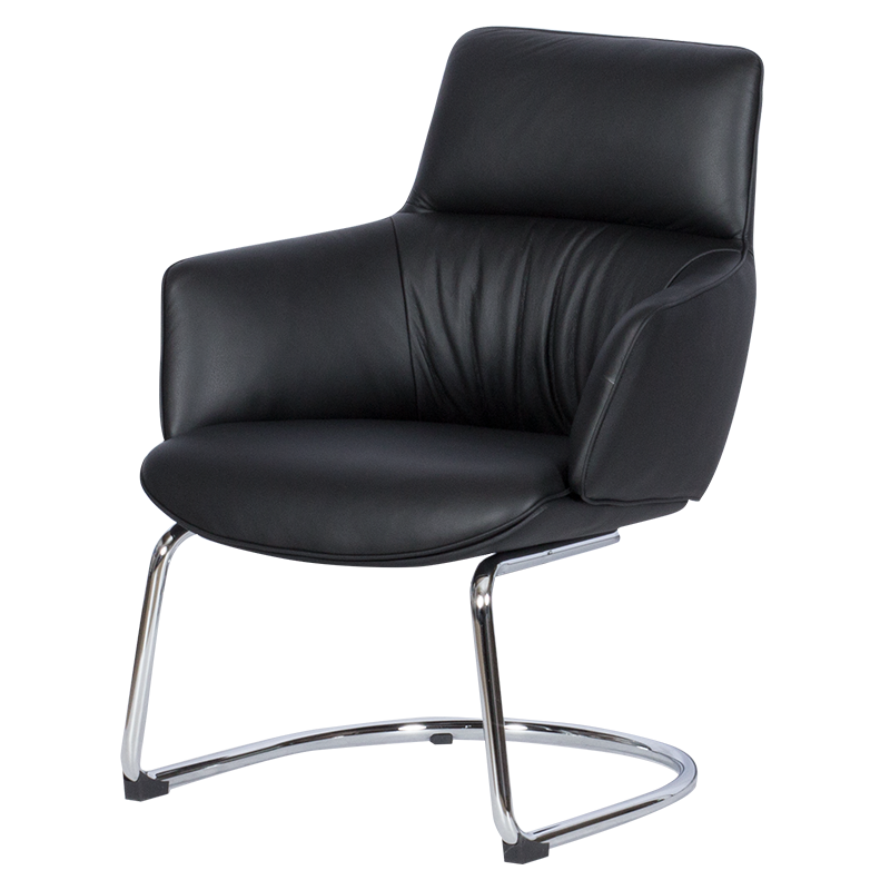 Посетителски стол KELLS - черен