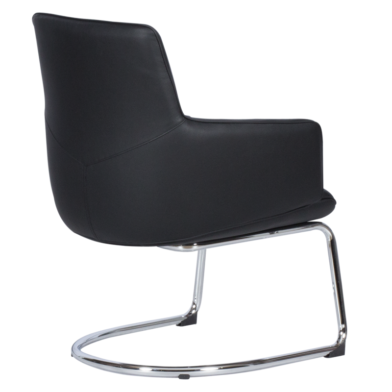 Посетителски стол KELLS - черен