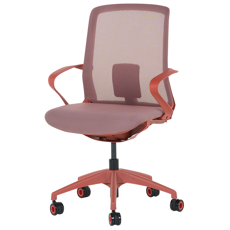 Работен офис стол Carmen 7061 - червен