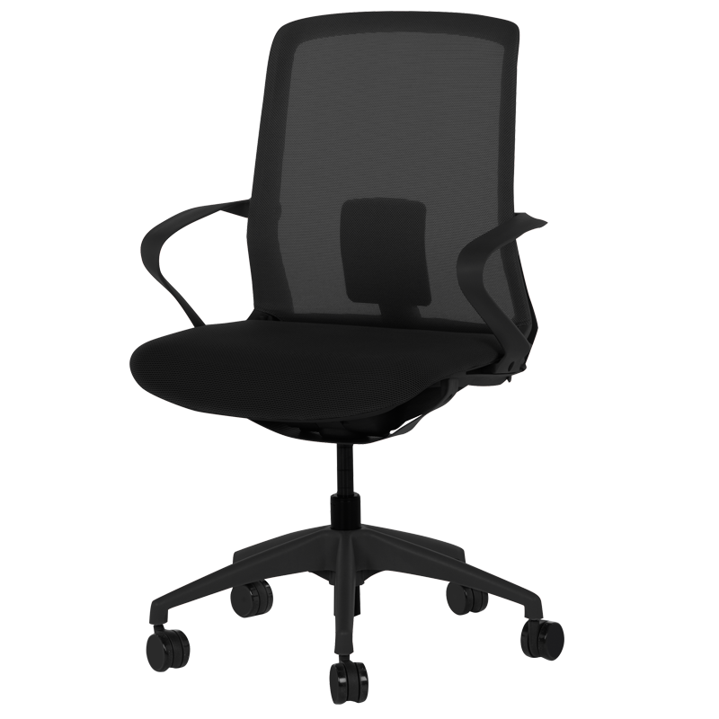 Работен офис стол Carmen 7061 - черен