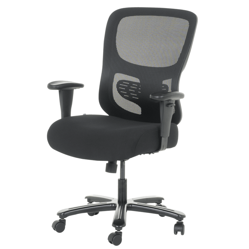 Президентски офис стол ALES - черен