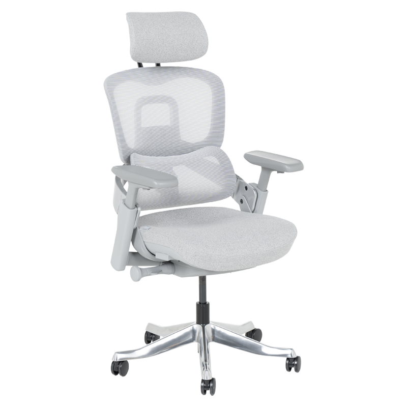 Ергономичен стол METZ - сив