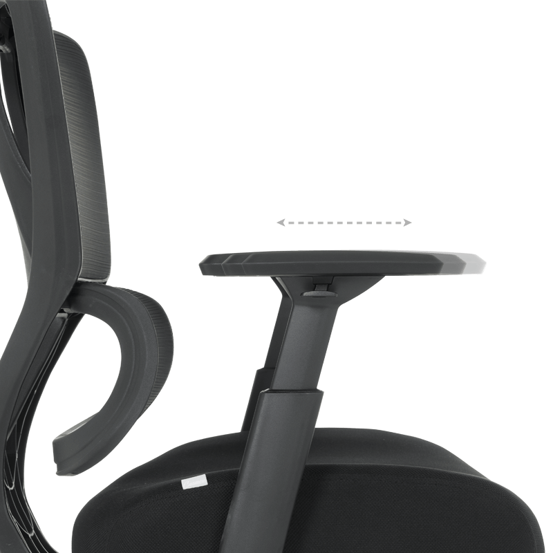 Ергономичен стол GAP - черен