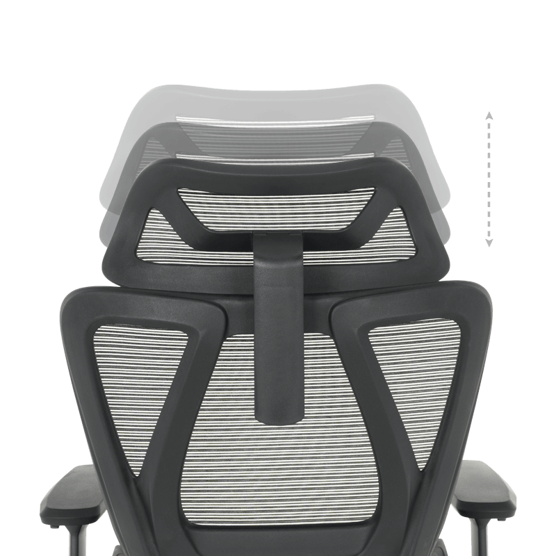 Ергономичен стол GAP - черен