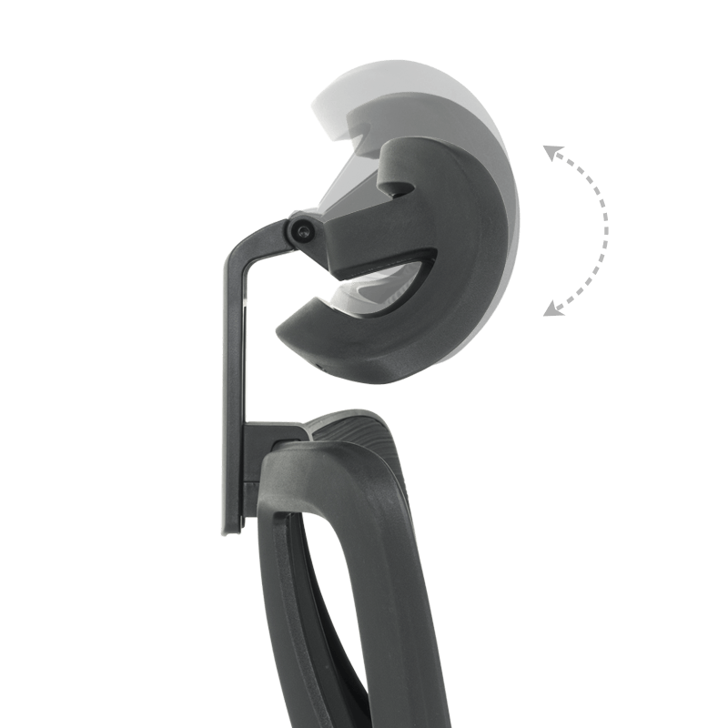 Ергономичен стол GAP - черен