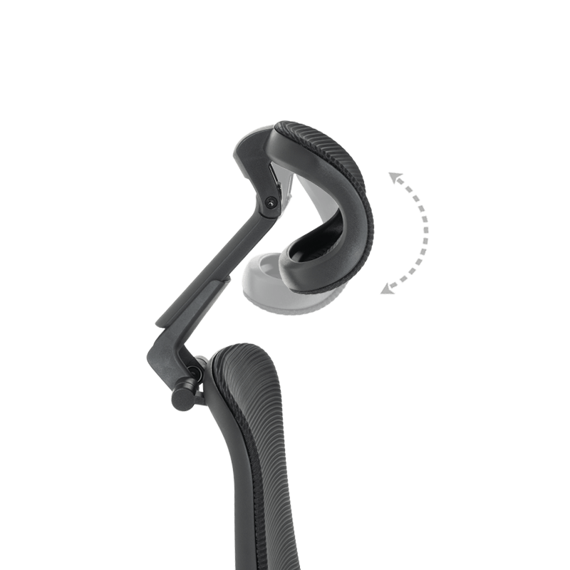 Ергономичен стол VAUD - черен