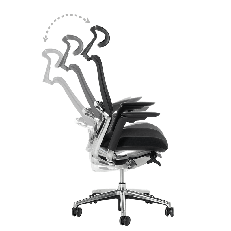 Ергономичен стол VAUD - черен