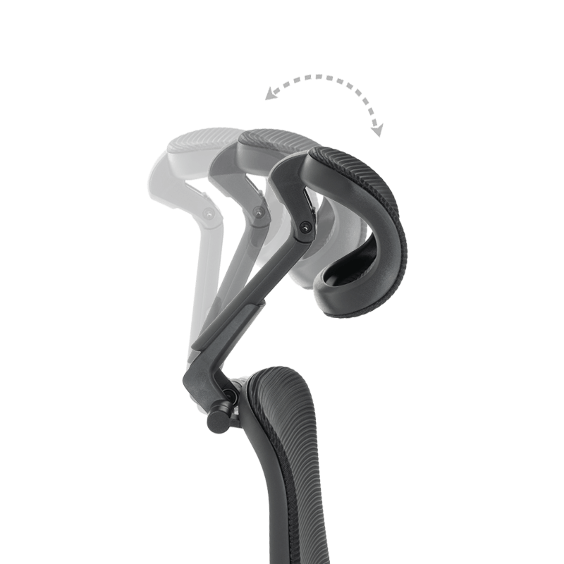 Ергономичен стол VAUD - черен