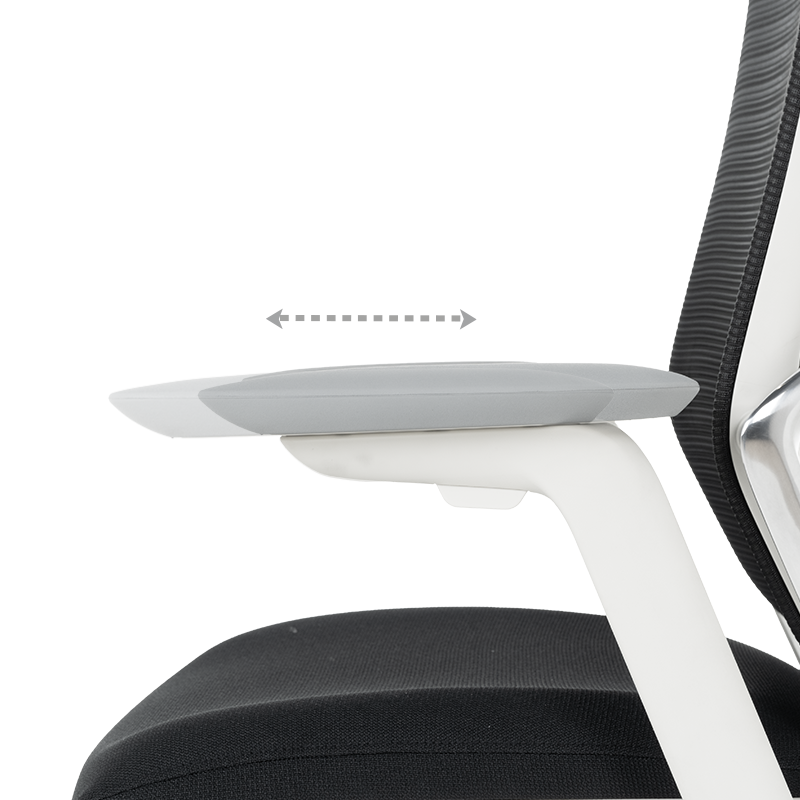 Ергономичен стол VAUD W - черен