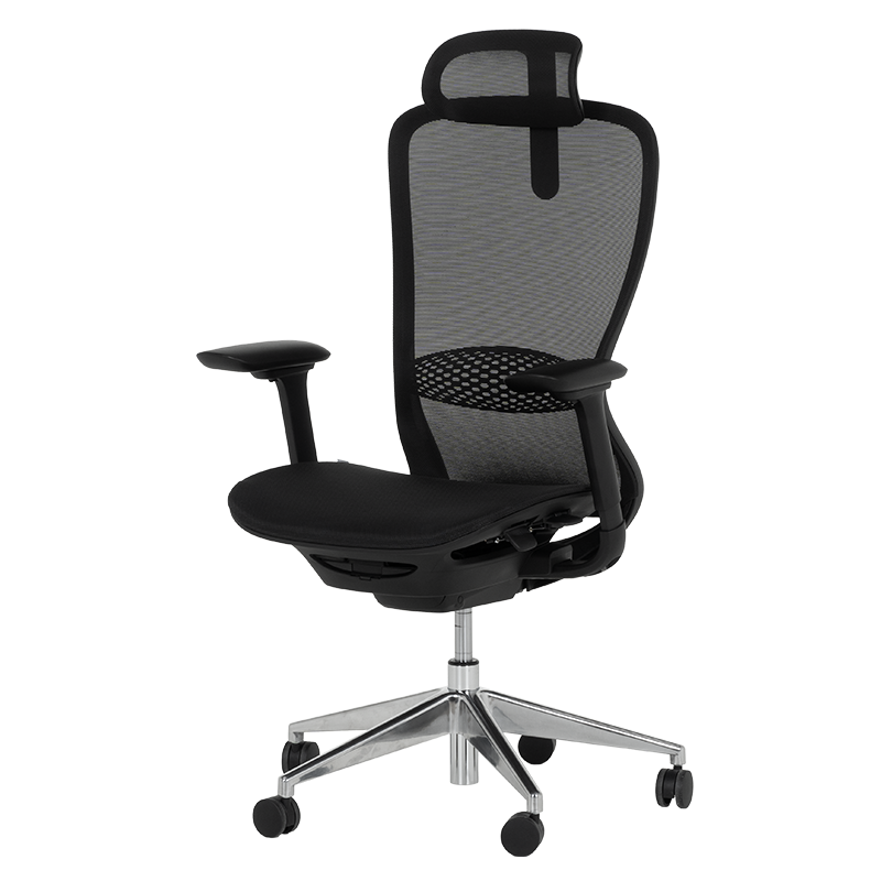 Ергономичен стол STANS - черен