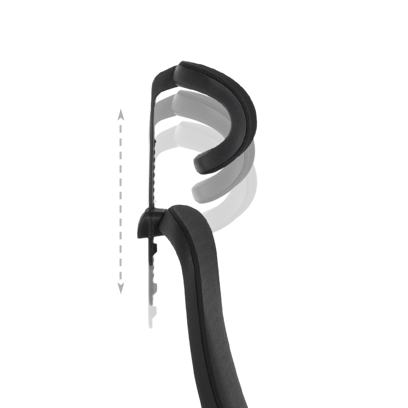 Ергономичен стол NIDAU - черен