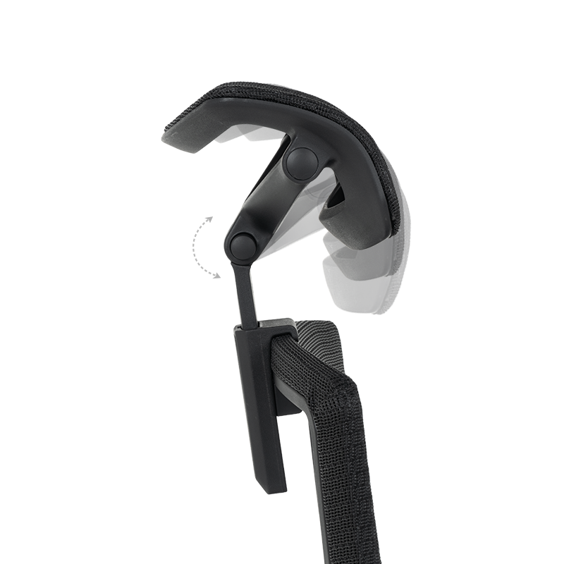 Ергономичен стол FRANCA - черен