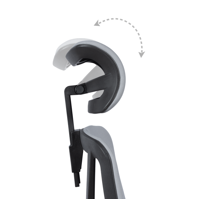 Ергономичен стол COTIA - сив