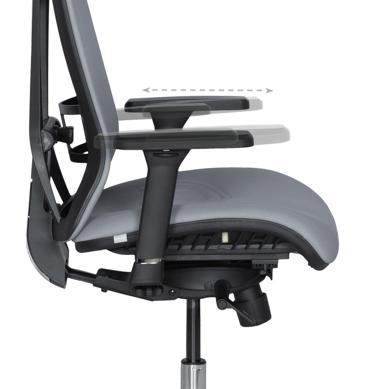 Ергономичен стол COTIA - сив