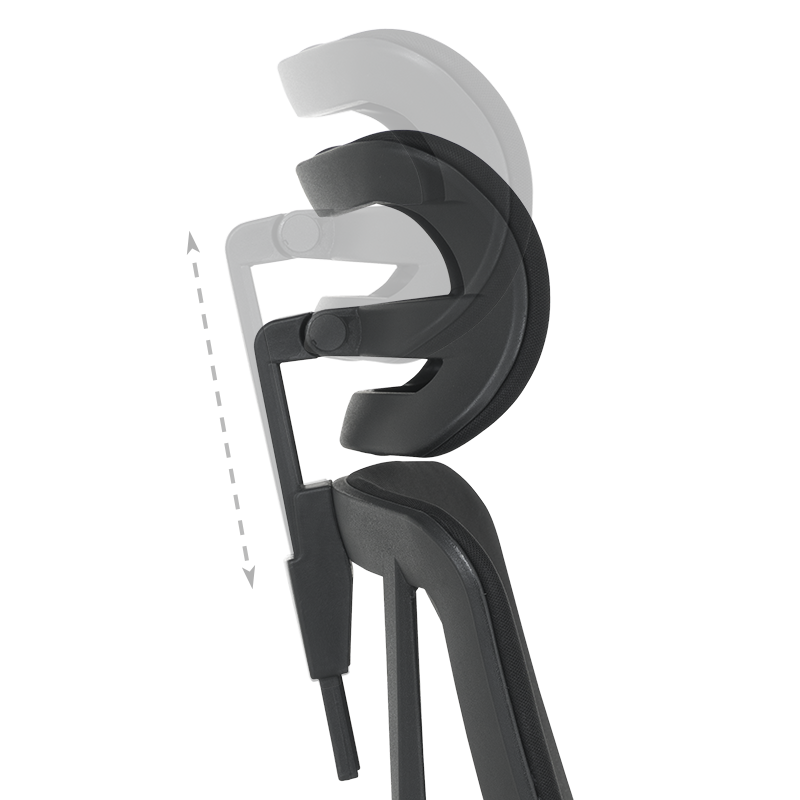 Ергономичен стол COTIA - черен