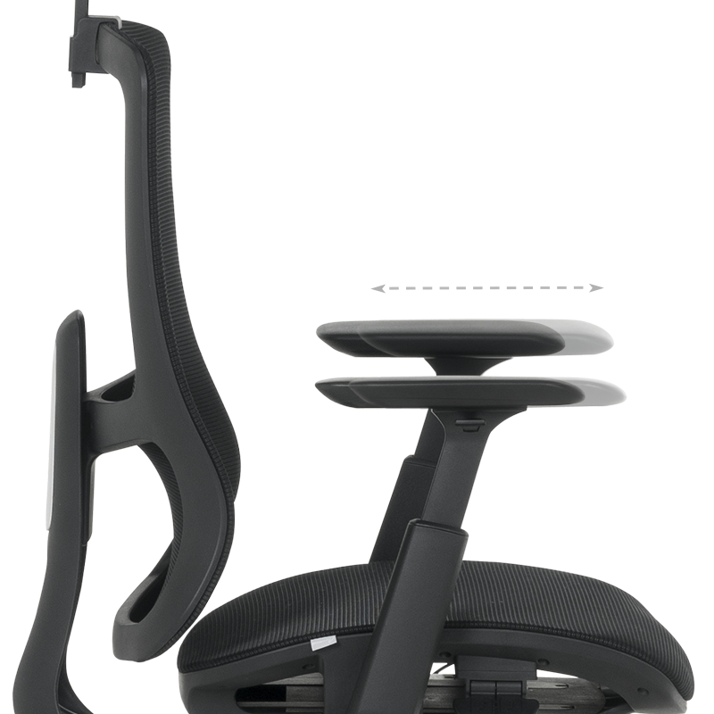 Ергономичен стол BETIM - черен