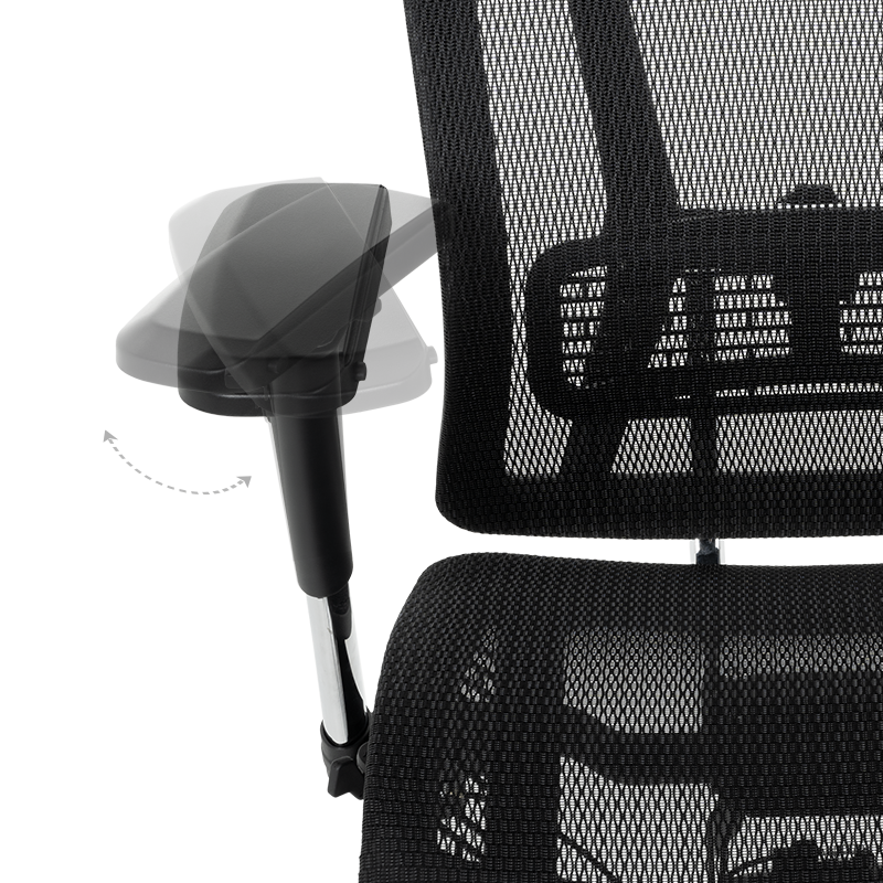 Ергономичен стол COLOMBO - черен