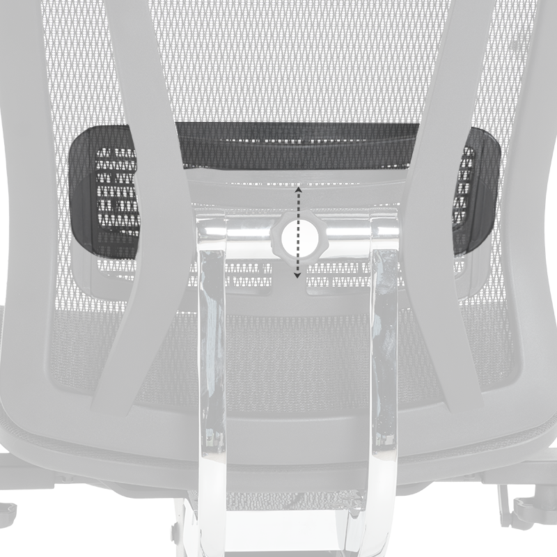 Ергономичен стол COLOMBO - черен